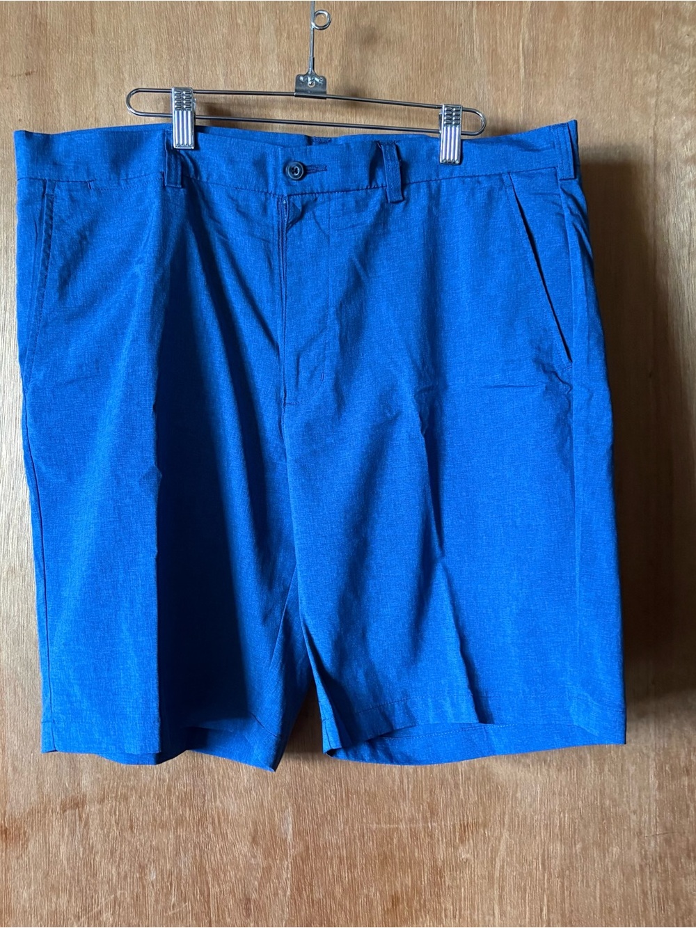 PGA Tour Blue Mens Shorts, W36